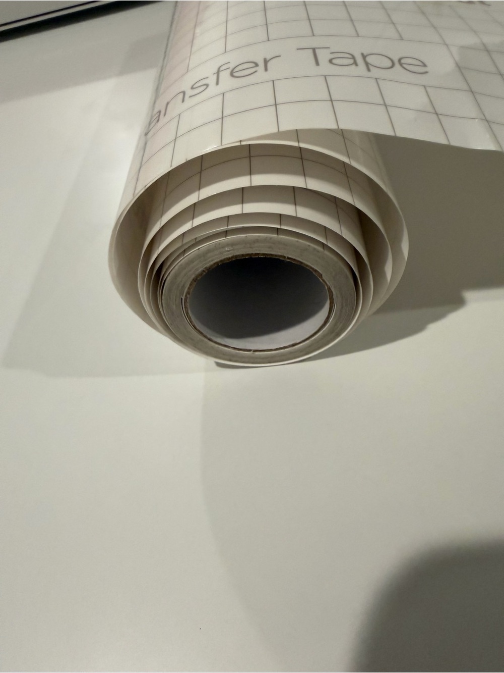 Large Roll Cricut Transfer Tape Grid Roll EUC - Picture 2 of 4